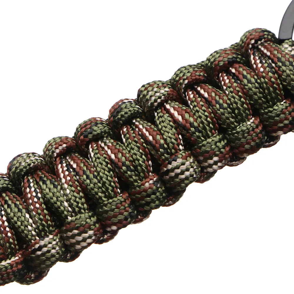 Kit de Supravietuire pentru Camping, Carabinier, Franghie / Cordon Militar Paracord, Nod de Urgenta - ZeltriZ