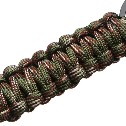 Kit de Supravietuire pentru Camping, Carabinier, Franghie / Cordon Militar Paracord, Nod de Urgenta - ZeltriZ