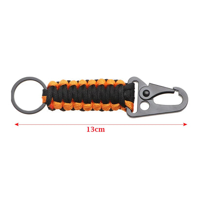 Kit de Supravietuire pentru Camping, Carabinier, Franghie / Cordon Militar Paracord, Nod de Urgenta - ZeltriZ