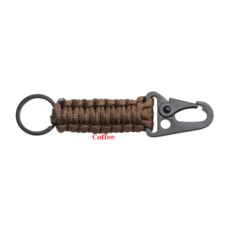 Kit de Supravietuire pentru Camping, Carabinier, Franghie / Cordon Militar Paracord, Nod de Urgenta - ZeltriZ