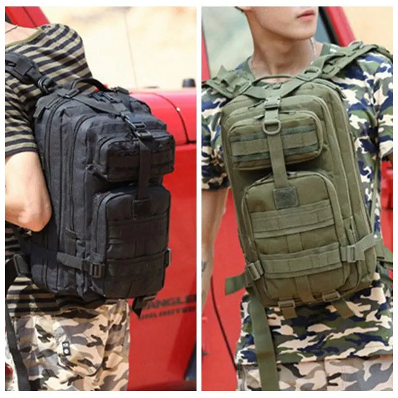 Rucsac Tactic Militar, 30L, Imprimeu Camuflaj, Impermeabil, Ideal pentru Calatori, Catarari in Aer Liber, Vanatoare, Pescuit, Drumetii - ZeltriZ