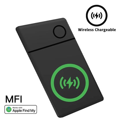 Security Smart Track, Wallet Tracker, Dispozitiv Inteligent de Localizare, APP Apple Find My, Wireless Charging