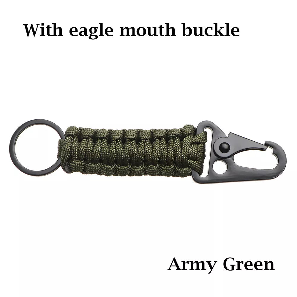 Kit de Supravietuire pentru Camping, Carabinier, Franghie / Cordon Militar Paracord, Nod de Urgenta - ZeltriZ