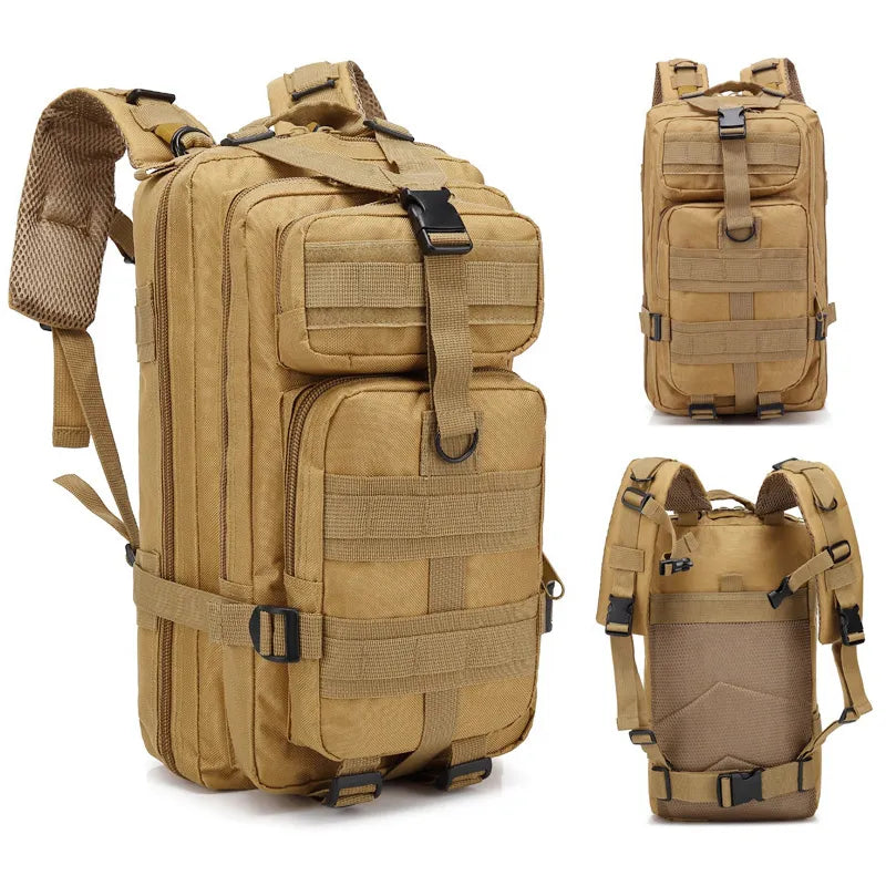 Rucsac Tactic Militar, 30L, Imprimeu Camuflaj, Impermeabil, Ideal pentru Calatori, Catarari in Aer Liber, Vanatoare, Pescuit, Drumetii - ZeltriZ