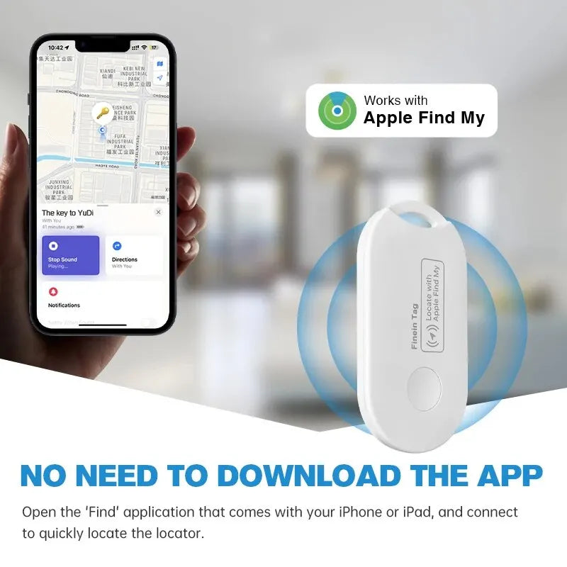 Dispozitiv Anti-Pierdere Inteligent GPS Tracker Compatibil cu Toate Dispozitivele Apple - ZeltriZ