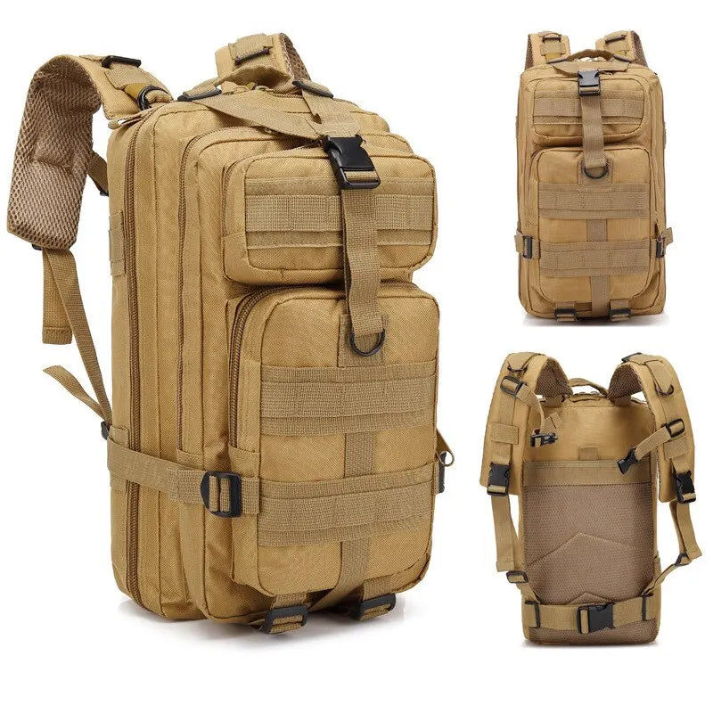 Rucsac Tactic Militar, 30L, Imprimeu Camuflaj, Impermeabil, Ideal pentru Calatori, Catarari in Aer Liber, Vanatoare, Pescuit, Drumetii - ZeltriZ